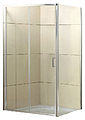 BelBagno UNO-AH-1-120/100-C-Cr 120x100x185 см, прозрачное стекло BelBagno UNO-AH-1-120/100-C-Cr 120x100x185 см, прозрачное стекло