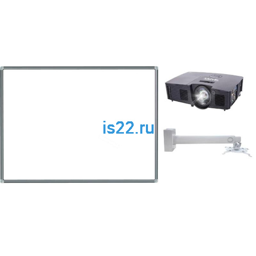 Интерактивный комплект доска ExellTECH ET-77 + проектор SMART V31 + Digis DSM-14Kw