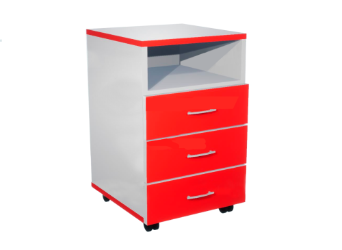 Тумба мобильная с нишей, 430х450х610 мм Тумба мобильная с нишей, 430х450х610 мм