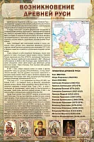 Стенд Возникновение древней Руси, арт. ШК-1116