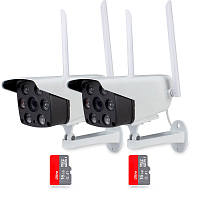 Комплект видеонаблюдения WIFI Ps-Link KIT-XMS502-WIFI 5Мп 2 камеры Комплект видеонаблюдения WIFI Ps-Link KIT-XMS502-WIFI 5Мп 2 камеры