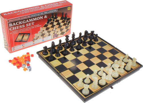 Игра настольная 3 в 1: Шахматы, шашки, нарды Игра настольная 3 в 1: Шахматы, шашки, нарды