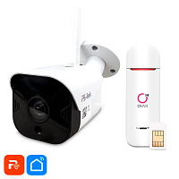 Комплект видеонаблюдения 4G Ps-Link KIT-TB101-4G 1Мп 1 камера Комплект видеонаблюдения 4G Ps-Link KIT-TB101-4G 1Мп 1 камера